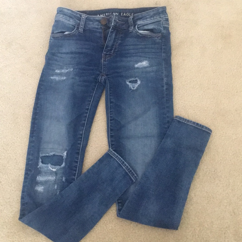 American Eagle super stretch skinny jeans